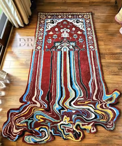 Luxury Persian Design Hand Tufted Woolen <b>Rug</b> Modern Style for Home Floor Dining Living Kitchen Bedroom Hotel Office <b>Spaces</b> - Product Image 1