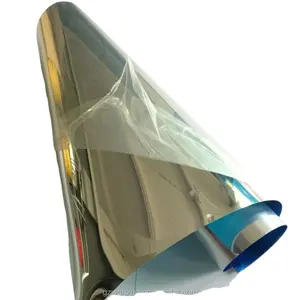 Gold Silver Scratch-resistant Heat-resistant Outdoor Professional uv Protective Mirror Reflective Flexible Mirror Roll