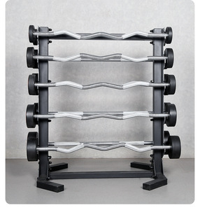 Support de rangement multifonctionnel pour barre d'arbell Support de rangement pour haltère Support de rangement pour équipement de gymnastique - Product Image 5