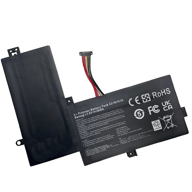 Quality Laptop Battery C21N1518 for ASUS VivoBook Flip TP501UA TP501UB TP501UQ 7.6V 38WH Notebook Battery