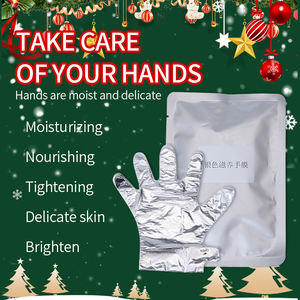 Masque pour les mains en feuille jetable, infusé de perles, anti-rides, blanchissant, hydratant, gants pour peaux normales - Product Image 3