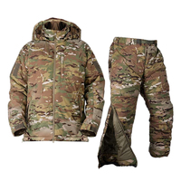 Traje Táctico de Camuflaje para Hombre, Invierno, Térmico, Resistente al Viento, Algodón, Uniformes de Entrenamiento para Exteriores, Venta al Por Mayor