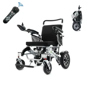 Mobility 2024 Top Selling Comfort And Convenience With Foldable Aluminum Alloy Electric Wheelchair For Mobility Impaired