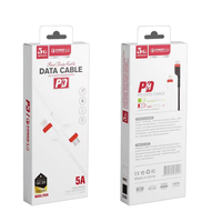 Accessoires électroniques bon marché Câble de charge rapide 1M 3.0A Câble de charge Type C à Type C Câble de données de charge rapide
