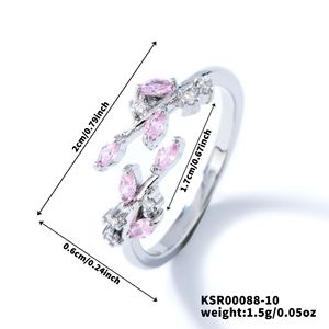 Bague MOXI de style coréen, inspirée de Shin Min-ah et Lee Seong-bing, bague ouverte personnalisée en laiton, style minimaliste unisexe - Product Image 6