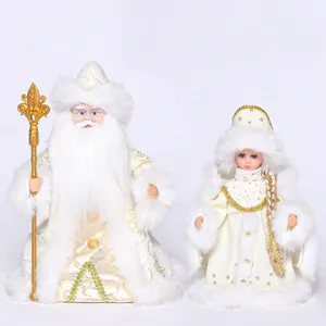 Плюшевая кукла в виде деда мороза в русском стиле, новогодние украшения, рождественские подарки для детей