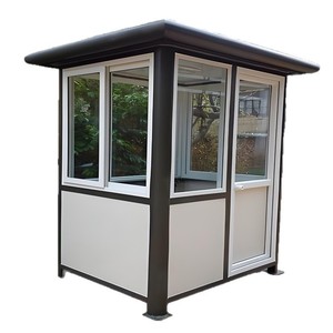 Caseta de Guardia Móvil, Estructura de Acero para Exteriores, Resistente a la Intemperie, para Sistema de Patrullaje de Estacionamientos - Product Image 5