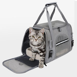 Pet <b>Cat</b> Carrier <b>Backpack</b> Large Space Travel Bag for Small Animals Outdoor Travel Breathable Mesh Window Dog Carriers <b>Backpack</b> - Product Image 1