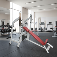 ST-4034 Machine de musculation plate durable à charge par broche pour l'entraînement de musculation