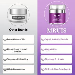 Crème raffermissante pour le cou avancée, acide hyaluronique, lifting des rides, resserrement de <span class=keywords><strong>la</strong></span> <span class=keywords><strong>peau</strong></span>, anti-âge, hydratation intense, Sylax - Product Image 4