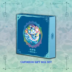 Caja de Regalo Glaceon, Caja de Regalo Cuadrada de Cartón Impresa a Todo Color, Embalaje Educativo Familiar, Juguete Coleccionable de Anime - Product Image 1
