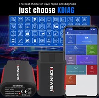 KONNWEI KDIAG para 5.0, Escáner OBD2 Bidireccional de Sistema Completo, Herramienta de Diagnóstico Automotriz Multi-OS, 1 Año de Actualizaciones Gratuitas de por Vida