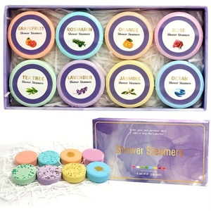 Vaporizadores de <span class=keywords><strong>ducha</strong></span> aromaterapia regalo de cumpleaños para adultos mamá hombres adolescentes 8 Uds autocuidado <span class=keywords><strong>con</strong></span> aceites esenciales naturales relajación hogar SPA - Product Image 1