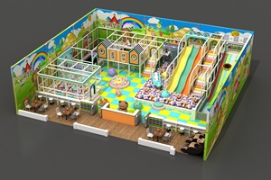 Diseño Personalizado Gratuito, Área de Juegos Interior para Niños, Centro de Juegos Interior, Equipo de Juegos Interior para Niños con Tobogán y Piscina de Pelotas - Product Image 3