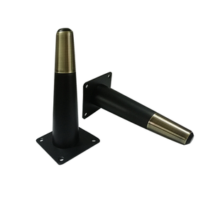 Gambe <span class=keywords><strong>in</strong></span> <span class=keywords><strong>Legno</strong></span> Tornito Sagomate da 15 cm, <span class=keywords><strong>Piedini</strong></span> per Letto e Gambe <span class=keywords><strong>in</strong></span> <span class=keywords><strong>Legno</strong></span> Nere per Divano con Tubo Metallico - Product Image 1