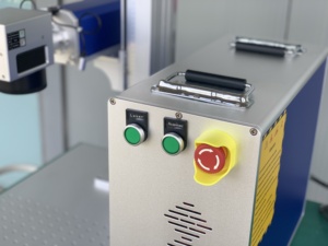 Sợi <span class=keywords><strong>Laser</strong></span> đánh dấu Máy jpt raycus 100 wát 200 Wát <span class=keywords><strong>Laser</strong></span> khắc trên thép không gỉ nhôm 50 Wát - Product Image 6