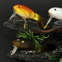 NOUVEAU Leurre Crankbait MAJOR 87mm 8.5g ABS, Appât Dur, 7 Couleurs, pour Achigan, Brochet, Perche