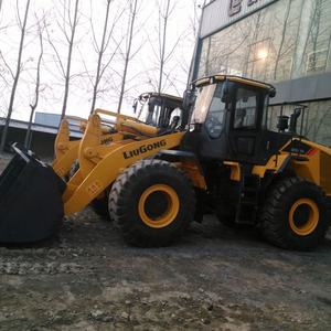 Chargeuse sur pneus LIUGONG CLG855H, charge utile nominale de 5 tonnes, chargeuse frontale à haute efficacité, moteur Cummins fiable, machine de construction - Product Image 5