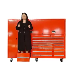China supplier professional workshop garage metal high capacity drawer tool cabinet