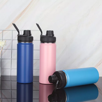 Bouteille d'eau chaude en acier inoxydable à double paroi isolée de 18 oz 500 ml Best Seller Thermos Thermos