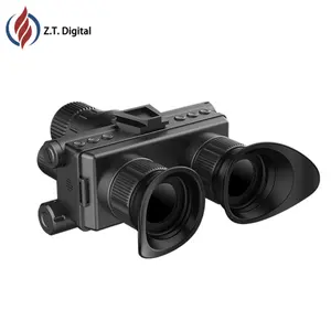 Nvg30 Pvs14 Nvg10 Casco de alta potencia Gafas de visión nocturna Aumento de 8x Alcance binocular digital Caza infrarroja de largo alcance