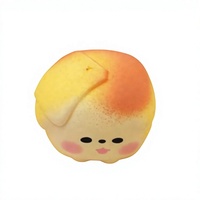 Jouet anti-stress en forme de fromage en filet à rebond lent, populaire sur Xiaohongshu, petit cadeau pour étudiant