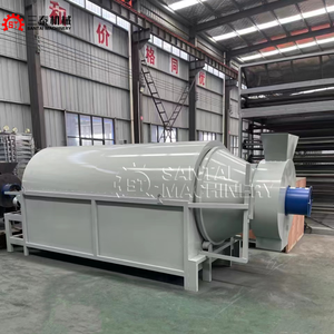 High-Efficiency Electric Heating Rotary Drum Dryer <strong>Small</strong> <strong>Drying</strong> <strong>Machine</strong> for Limestone Mineral Powder Sawdust - Product Image 3