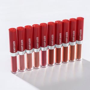 Nuovi prodotti per il trucco di bellezza smaltati campioni gratuiti rossetto liquido opaco di lunga durata - Product Image 4