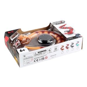 لعبة ثعبان الجرس الأحمر الواقعي بالتحكم عن بعد من EPT، لعبة مزحة للأطفال مع بطاريات ليثيوم وشحن USB - Product Image 3