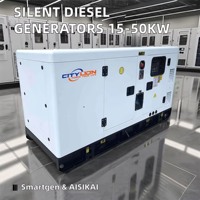 Générateur diesel super silencieux Citylion 20kW 25kW 20kVA 25kVA 480V portable avec ATS et démarrage automatique