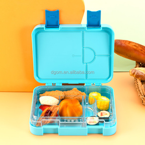 OUMENG ÉCOLE BUREAU RÉUTILISABLE MICRO-ONDES PRÉPARATION DE REPAS RÉCIPIENT DE STOCKAGE DES ALIMENTS BENTO BOÎTE À LUNCH pour ENFANTS - Product Image 4