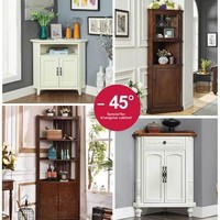Charnière silencieuse à angle de 45 degrés pour armoire de cuisine et de salon, en acier laminé à froid de 35 mm