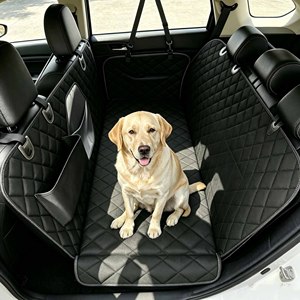 Housse de siège auto imperméable pour chien, coussin de protection pour animal de compagnie, tapis rigide pour siège arrière, housse de siège auto en cuir pour chien pour siège arrière - Product Image 4