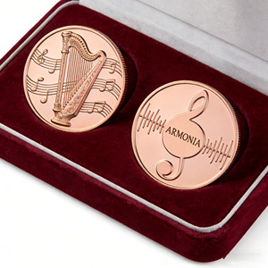 Nouvelle Arrivée - Pièce de Monnaie Minimaliste de Luxe en Acier Inoxydable, Fabrication Chinoise, Logo Personnalisé - Product Image 1