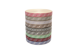 <span class=keywords><strong>1.5</strong></span> inch Jacquard dệt logo vải đàn hồi cao Polyester Spandex Dây thắt lưng cho túi xách Giày nhà dệt may sofa phụ kiện - Product Image 2