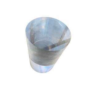 توفر الشركة المصنعة قهوة أكريليك شفافة على شكل حرف T ، على شكل حرف I متقاطعة الشكل ، طبق كبير ، تي سميك - Product Image 3