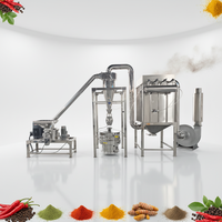 Broyeur Commercial Ultrafin, Moulin Pulvérisateur Superfin, Concasseur pour Coriandre, Alcooline, Galangal, Machine à Moudre la Poudre Florale