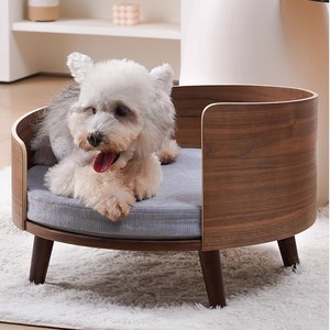 เฟอร์นิเจอร์สัตว์เลี้ยงไม้ ดีไซน์ทันสมัย แข็งแรง ทนทาน อเนกประสงค์ สำหรับสุนัขและแมว - Product Image 4