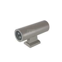 Pour applique murale LED RVB à énergie solaire contrôlée par application extérieure IP65 3000K-6000K pour les hôtels de rue de jardin fixés au mur