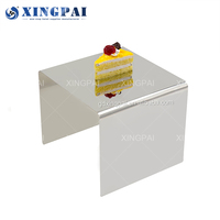 XINGPAI Usine Offre Spéciale Quatre Niveaux Dessert Gâteau Présentoir En Acier Inoxydable Buffet Risers
