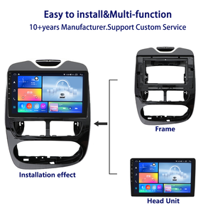 <span class=keywords><strong>2</strong></span> Din Android Radio Audio Stereo Panel Car DVD Player Touch Screen Navigator <span class=keywords><strong>pour</strong></span> Renault <span class=keywords><strong>CLIO</strong></span> 2013-2015 Garantie 1 an - Product Image 3