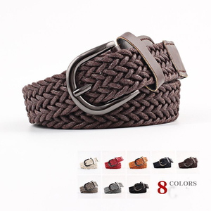 Women Woven Wax Rope Cord Braided <strong>Waist</strong> <strong>Belt</strong> Skinny Woven <strong>Belts</strong> <strong>for</strong> <strong>Dress</strong> Skirt - Product Image 3