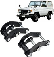 Suspensions à ressorts confortables pour Land Cruiser 76, 78 et la plupart des séries 79 4x4, G-Shackles arrière