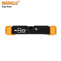 Nouveau testeur WANGLU H20 8 pouces avec écran tactile Retina 8K, IP analogique / CVI / TVI / AHD / HDMI / VGA / PoE++ et double port optique SFP