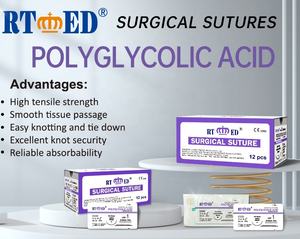 75cm jahitan bedah <span class=keywords><strong>Pga</strong></span> 910 Pgla jahitan Vicry Polyglactin jahitan bedah - Product Image 6