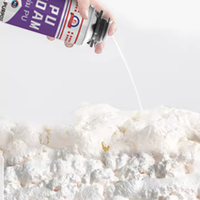 Mousse de polyuréthane marocaine pour l'isolation de la toiture, adhésif blanc en PU pour les applications de construction et d'emballage