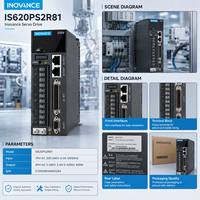 Nouveau contrôleur PLC industriel INVANCE avec communication Modbus pour applications de programmation PLC d'automatisation IS620PS2R81