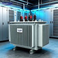 Transformator Daya Celup Minyak SinoShine 3000kVA 10kV ONAN Peralatan Listrik Transformator Distribusi