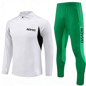 Ropa Deportiva Retro Club, Traje de Entrenamiento de Fútbol con Media Cremallera París, Camisetas de Fútbol de Secado Rápido <span class=keywords><strong>Marsella</strong></span> con Logotipo Personalizado - Product Image 1