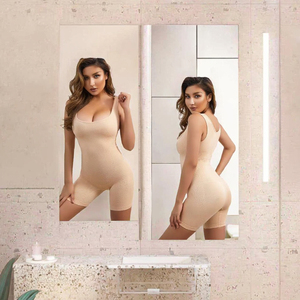 Nouveau <span class=keywords><strong>Corset</strong></span> Gainant Amincissant Effet Ventre Plat 2026 – Bodysuit Sculptant Une Pièce en Dentelle Blanche pour Femme - Product Image 2